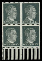 3. REICH 1941 Nr 781a Postfrisch VIERERBLOCK URA X78005E - Neufs