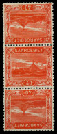 SAARGEBIET LANDS.BILD Nr 59A Kdr III Oder I X7883AA - Unused Stamps