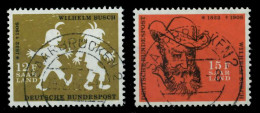 SAAR OPD 1958 Nr 429-430 Zentrisch Gestempelt X79C7AA - Used Stamps