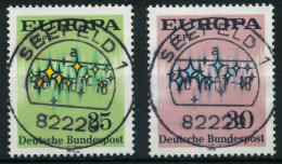 BRD BUND 1972 Nr 716-717 Zentrisch Gestempelt X84EE0E - Used Stamps