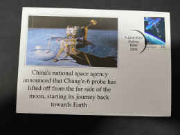6-6-2024 (25) (China Space Agency) China Proble Has Lifter Off From Far Side Of The Moon For Voyage Back To Earth - Other & Unclassified