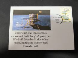 6-6-2024 (25) (China Space Agency) China Proble Has Lifter Off From Far Side Of The Moon For Voyage Back To Earth - Andere & Zonder Classificatie