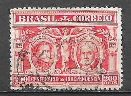 Brasil Brazil 1922 - Centenário Da Independência Do Brasil - RHM C15 - Oblitérés