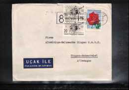 Turkey 1960 Interesting Airmail Letter - Briefe U. Dokumente