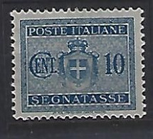 Italy 1945-46 Portomarken (**) MNH  10cent - Taxe