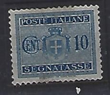 Italy 1945-46 Portomarken (*) MM  10cent - Strafport