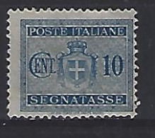 Italy 1945-46 Portomarken (o) 10cent - Strafport