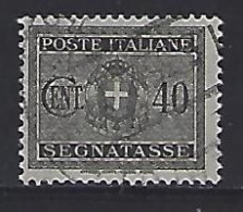 Italy 1945-46 Portomarken (o) 40cent - Taxe