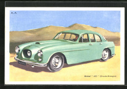 Künstler-AK Bristol 405 (Grande-Bretagne), Auto  - Passenger Cars