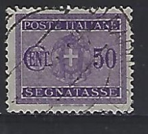 Italy 1945-46 Portomarken (o) 50cent - Strafport