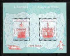 CN2 -Y&T F1019 **MNH De 2022  Navires Polaires En Terre Adélie " L'ASTROLABE " Et " AURORA AUSTRALIS " - Unused Stamps