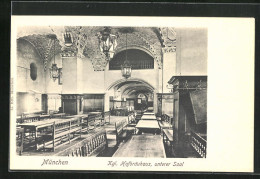 AK München, Kgl. Hofbräuhaus, Unterer Saal  - Other & Unclassified