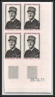 234a Charles De Gaulle - Neuf ** MNH Polynesie (Polynesia) 89 - Coin Date Non Dentelé Imperf - Used Stamps