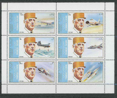 008 Charles De Gaulle - Sharjah N°882 / 887 Neuf ** MNH - Schardscha