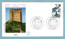 FDC France 1981 - Crest - YT 2163 - 26 Crest - 1980-1989