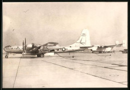 Fotografie Flugzeug Boeing B-50 Der US-Airforce Zur Luftbetankung  - Guerre, Militaire