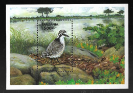 BIRDS TANZANIA Block Stamp MNH VF - Collections, Lots & Series