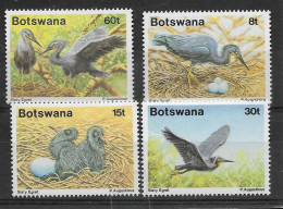 BIRDS BOTSWANA Yv# 603/6 MNH Complete Set - Konvolute & Serien