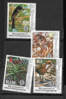 BIRDS ZAIRE Complete Set MNH Stamps - Collections, Lots & Series