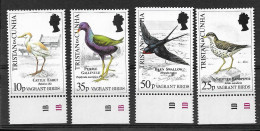 BIRDS TRISTAN DA CUNHA Yv# 461/4 MNH Complete Set VF - Collections, Lots & Séries