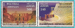 Greece-Grece  - Hellas 1998: Europa CERT - Complet Set Used - Gebruikt