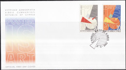 Chypre - Cyprus - Zypern FDC 2003 Y&T N°1021 à 1022 - Michel N°1013A à 1014A - EUROPA - Covers & Documents