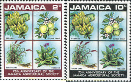 176046 MNH JAMAICA 1970 75 ANIVERSARIO DE LA SOCIEDAD DE AGRICULTURA DE JAMAICA - Jamaïque (...-1961)