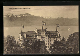 AK Ouchy-Lausanne, Savoy-Hotel Aus Der Vogelschau  - Lausanne