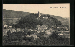 AK Lorch, Kloster Lorch Mit, Ortsansicht  - Lorch