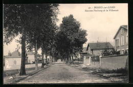 CPA Bonny-sur-Loire, Nouveau Faubourg De La Villeneuve  - Autres & Non Classés