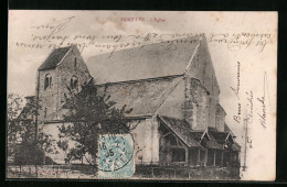 CPA Saint-Lyé, L`Eglise  - Autres & Non Classés