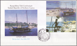 Europa CEPT 2004Chypre Turque - Cyprus - Zypern FDC Y&T N°BF21a - Michel N°B22B *** - Non Dentelé - 2004