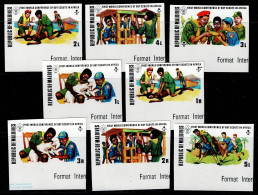 MAL-07- MALDIVES - 1971 - MNH IMPERFORATE- SCOUTS- FIRST WORLD CONFERENCE OF BOY SCOUTS IN AFRICA - Maldives (1965-...)