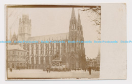 C012629 Unknown Place. Cathedral. Statue - Monde