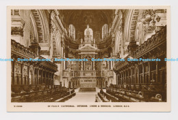 C014587 London. St. Paul Cathedral. Interior. Choir And Reredos. W. H. S. Kingsw - Monde