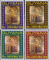 308073 MNH GUYANA 1970 NAVIDAD - Guyane (1966-...)