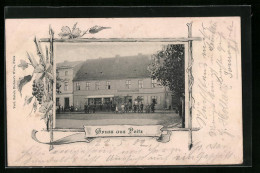 Passepartout-AK Peitz, Gasthaus Zum Deutschen Hause  - Peitz