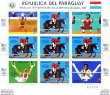 Sport. Olimpiadi Seul 1986. - Paraguay