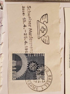 Zahnräder Schweizer Mustermesse Basel - Used Stamps