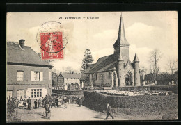 CPA Varneville, L`Eglise  - Autres & Non Classés