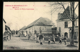 CPA Mesnieres-en-Bray, Quartier De L`Ecole D`apprentissage  - Autres & Non Classés