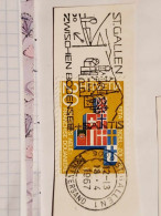 EFTA Flaggen St.Gallen Zwischen Bodensee - Used Stamps