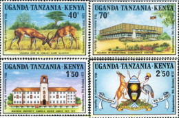30239 MNH ESTE AFRICANO 1972 10 ANIVERSARIO DE LA INDEPENDENCIA DE UGANDA - Afrique Orientale Britannique