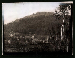 Fotografie Brück & Sohn Meissen, Ansicht Collmberg, Teilansicht Der Ortschaft Mit Blick Nach Dem Collmberg  - Lieux