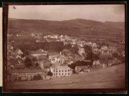 Fotografie Brück & Sohn Meissen, Ansicht Olbernhau / Erzg., Blick Auf Die Stadt Mit Kirche  - Orte