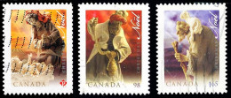 Canada (Scott No.2345-47 - Noël / 2009 / Christmas) (o) Set Of 3 - Usati