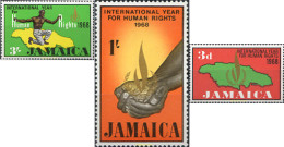 175954 MNH JAMAICA 1968 AÑO INTERNACIONAL DE LOS DERECHOS DEL HOMBRE - Jamaica (...-1961)