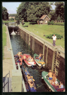 AK Eichhorst /Kr. Eberswalde, Ansicht Bootsschleuse  - Eberswalde