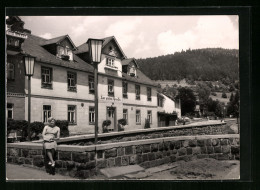 AK Leutenberg /Thür., Zur Guten Quelle, Hermann Kacholdt  - Leutenberg