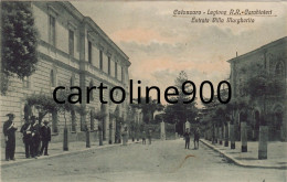 Militari Caserma Militare Legione R.r.carabinieri Ed Entrata Villa Margherita Anni 20 30 (f.piccolo/v.retro) - Kasernen
